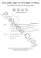 (You Gotta) Fight For Your Right (To Party) Guitar and Fretted sheet music cover